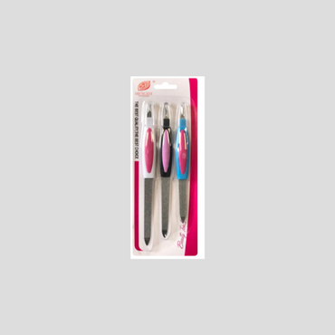 Double Sided Metal Nail File & Dead Skin Remover – Pack of 3